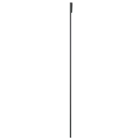  Ușă glisantă, negru, 76x205 cm, aluminiu și sticlă ESG