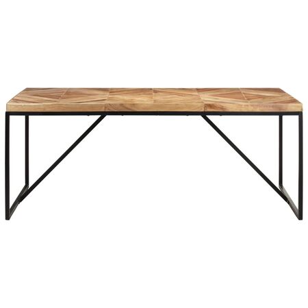  Masă de bucătărie, 180 x 90 x 76 cm, lemn masiv acacia/mango