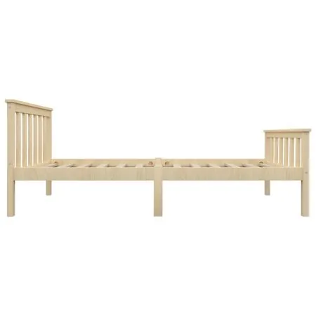  Cadru de pat, natural, 100 x 200 cm, lemn masiv de pin