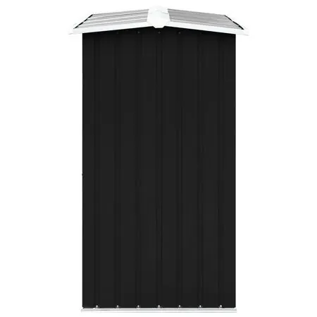  Șopron depozitare lemne antracit 172x91x154 cm oțel galvanizat