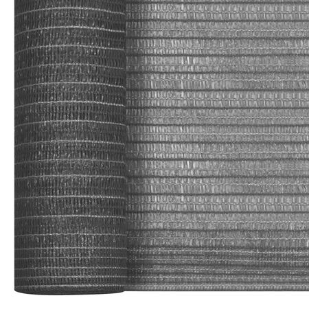  Plasă protecție intimitate, antracit, 1,5x10 m, HDPE, 150 g/m²