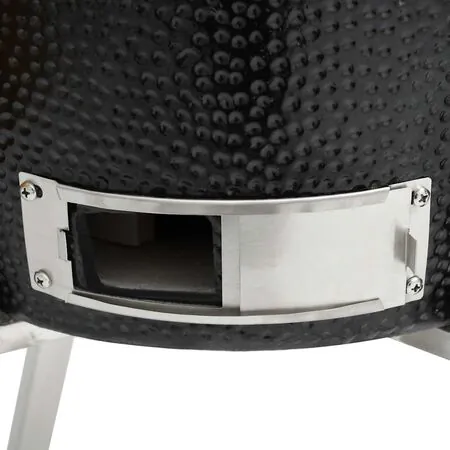  Grătar cu afumătoare Kamado, 76 cm, ceramică