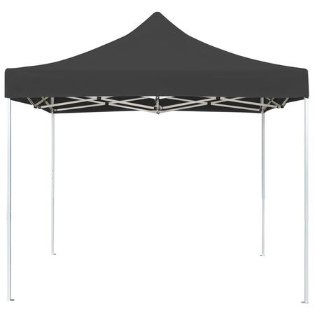  Cort de petrecere pliabil, antracit, 2 x 2 m, aluminiu