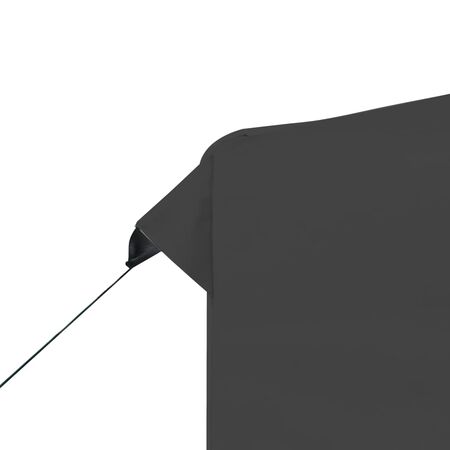  Cort de petrecere pliabil, antracit, 2 x 2 m, aluminiu