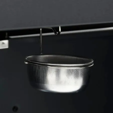  Grătar pe gaz, 4+1 zone de gătit, negru, oțel