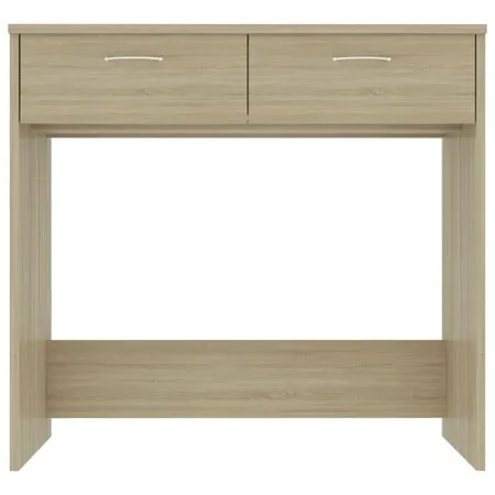  Birou, stejar sonoma, 80 x 40 x 75 cm, lemn prelucrat