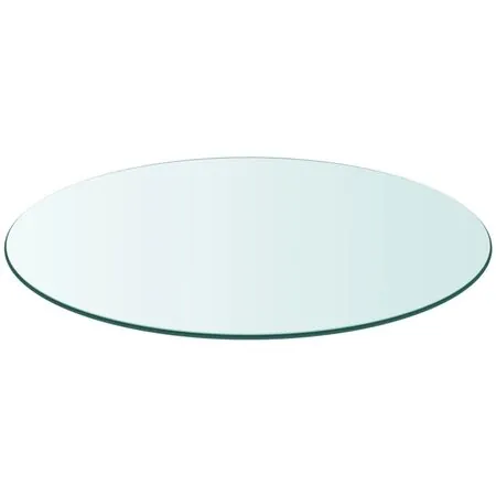  Blat masă din sticlă securizată, rotund, 600 mm 