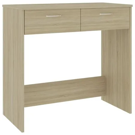  Birou, stejar sonoma, 80 x 40 x 75 cm, lemn prelucrat