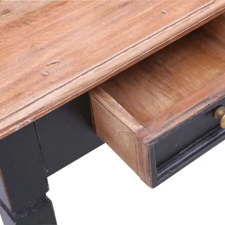  Birou de scris cu sertare, 90x50x101 cm, lemn masiv de mahon