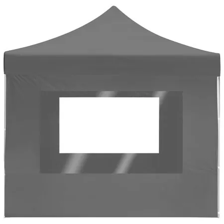  Cort de petrecere pliabil cu pereți antracit, 4,5x3 m, aluminiu
