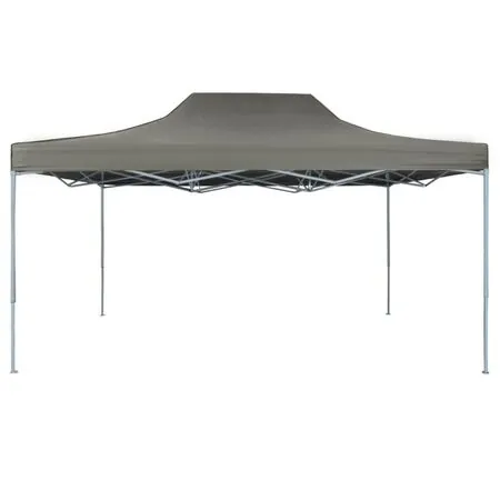  Cort de petrecere pliabil profesional, antracit, 3 x 4 m, oțel