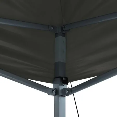  Cort de petrecere pliabil profesional, antracit, 3 x 4 m, oțel