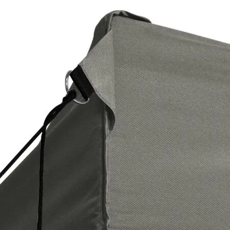  Cort de petrecere pliabil profesional, antracit, 3 x 4 m, oțel