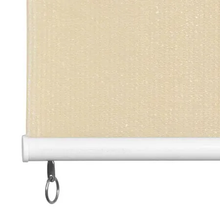  Jaluzea tip rulou de exterior, 240 x 140 cm, crem