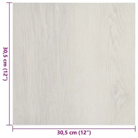  Plăci de pardoseală autoadezive, 20 buc., bej, PVC, 1,86 m²