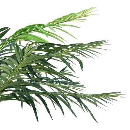  Plantă artificială palmier phoenix cu ghiveci, verde, 215 cm