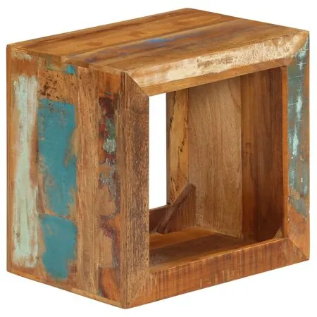  Scaun, 40 x 30 x 40 cm, lemn masiv reciclat