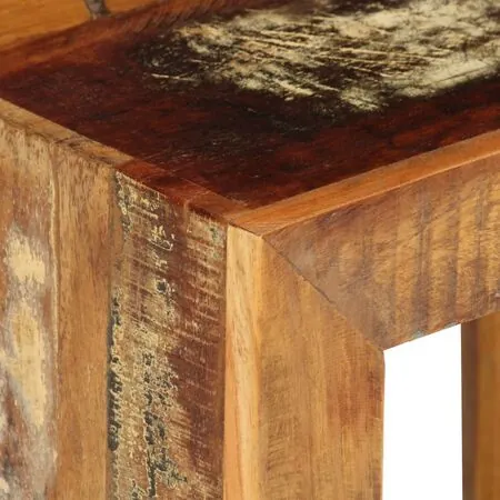  Scaun, 40 x 30 x 40 cm, lemn masiv reciclat