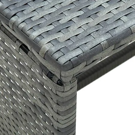  Măsuță de cafea, antracit, 70 x 40 x 38 cm, poliratan