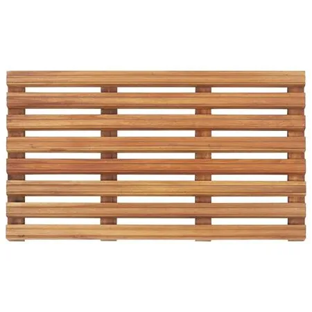  Covoare de baie, 2 buc., 56 x 37 cm, lemn masiv de acacia