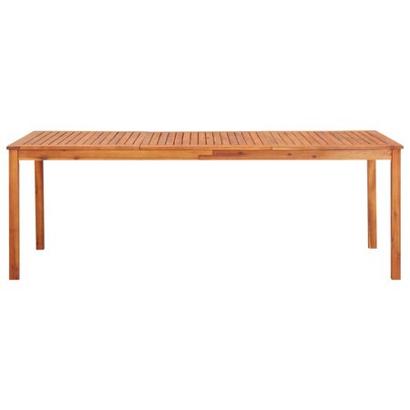  Set mobilier de exterior cu perne 9 piese, lemn masiv de acacia