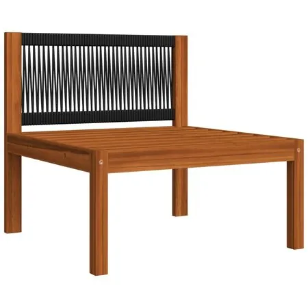  Set mobilier grădină cu perne, crem, 6 piese, lemn masiv acacia