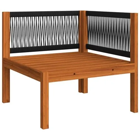  Set mobilier grădină cu perne, crem, 6 piese, lemn masiv acacia