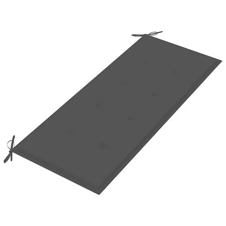  Bancă de grădină cu pernă, 120 cm, bambus