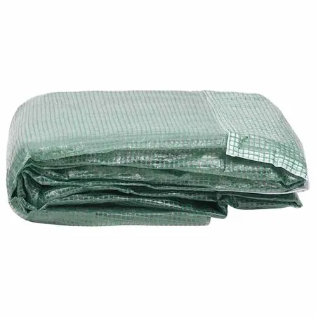  Copertină de rezervă pentru seră (9 m²), verde, 200x450x200 cm