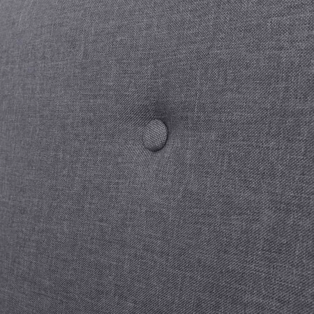 Set de canapele, 2 piese, material textil, gri închis