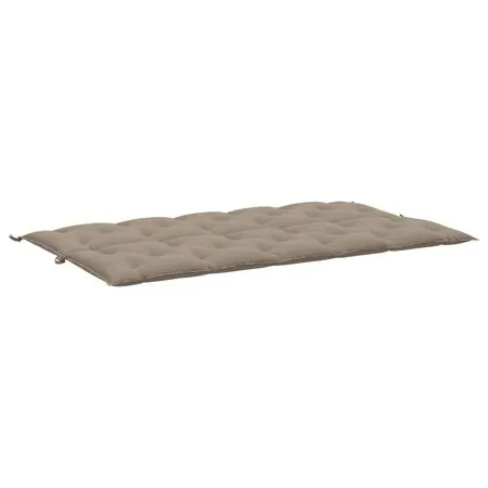  Pernă bancă de grădină, taupe, 180x(50+50)x7cm, material oxford