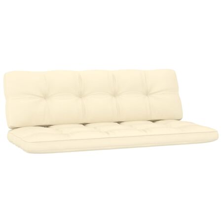  Set mobilier de grădină cu perne, 2 piese, lemn de pin tratat