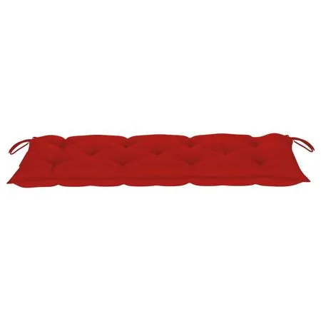  Bancă de grădină cu pernă, 120 cm, bambus