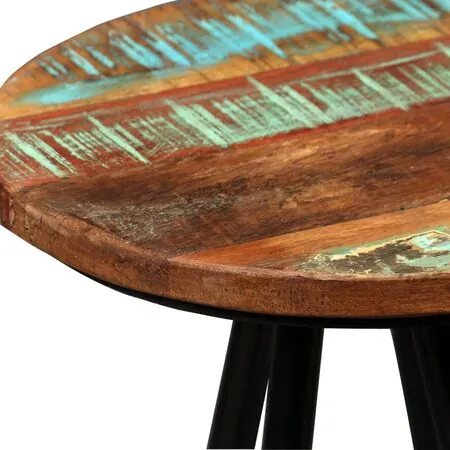  Set mobilier de bar, 3 piese, lemn masiv reciclat