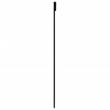  Ușă glisantă cu set feronerie, 90x205 cm, sticlă ESG/aluminiu