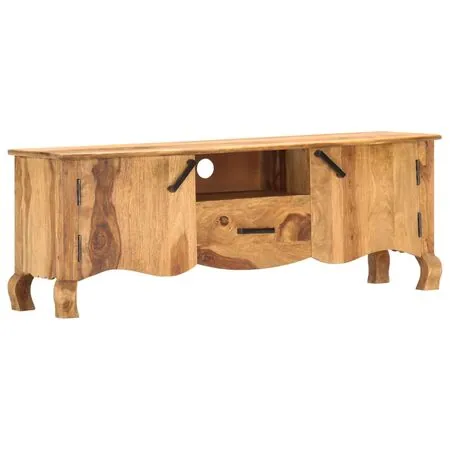  Dulap TV, 115x30x42 cm, lemn masiv
