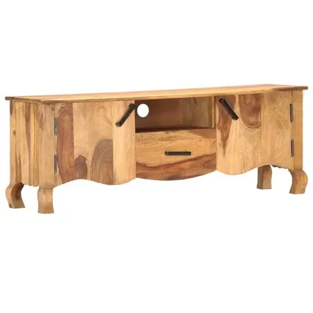  Dulap TV, 115x30x42 cm, lemn masiv