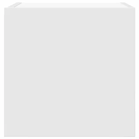  Dulapuri TV montate pe perete, 2 buc., alb, 30,5x30x30 cm