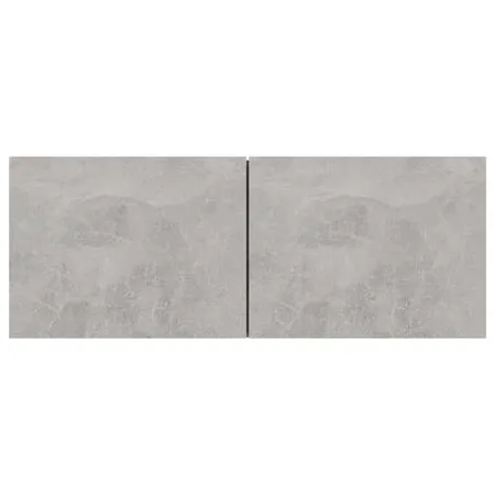  Dulapuri TV, 4 buc., gri beton, 80x30x30 cm, lemn prelucrat