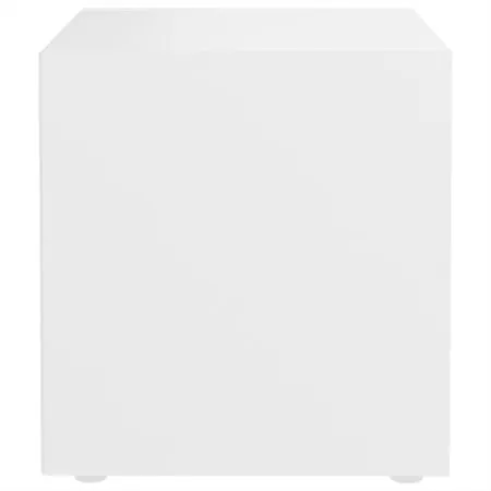  Comode TV, 2 buc., alb, 37x35x37 cm, PAL 