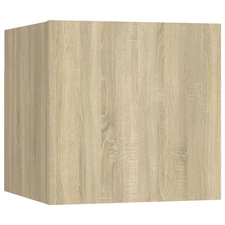  Set de dulapuri TV, 6 piese, stejar sonoma, lemn prelucrat