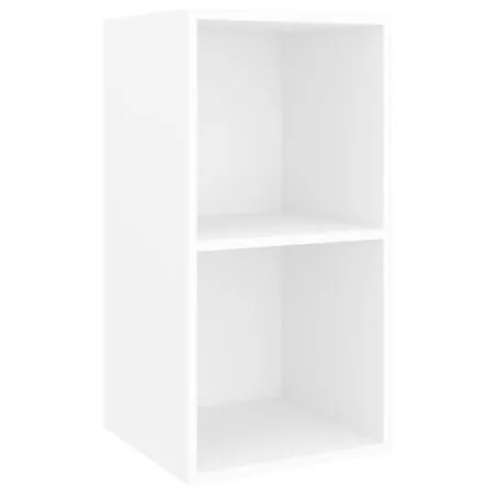  Set de dulapuri TV, 3 piese, alb, lemn prelucrat