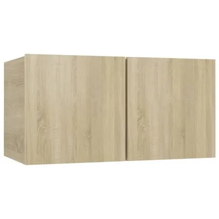  Set de dulapuri TV, 2 piese, stejar sonoma, lemn prelucrat
