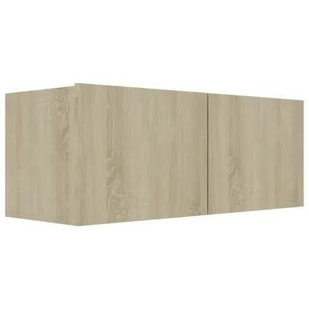  Set de dulapuri TV, 2 piese, stejar sonoma, lemn prelucrat
