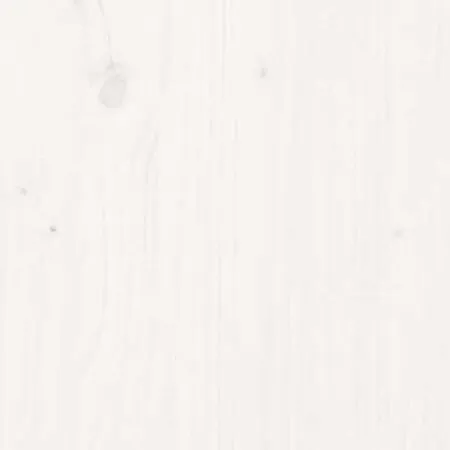  Masă de bar, alb, 50x50x110 cm, lemn masiv de pin