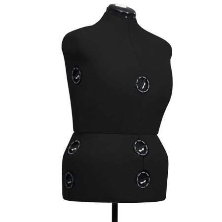  Formă pentru rochie femeie reglabilă negru, dimensiune L 44-50