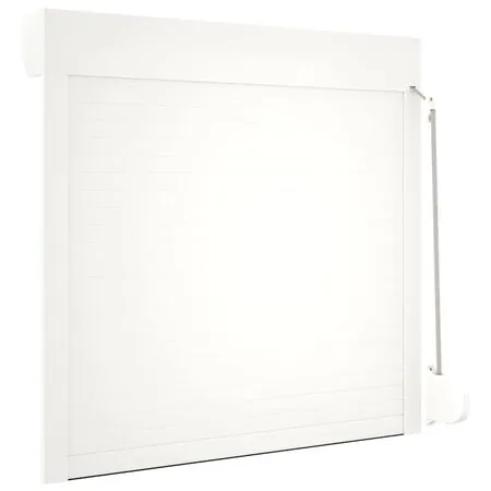  Oblon rulant, alb, 100 x 100 cm, aluminiu