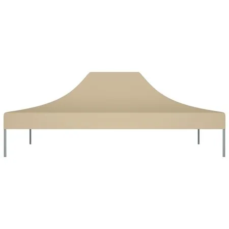  Acoperiș pentru cort de petrecere, bej, 4,5 x 3 m, 270 g/m²