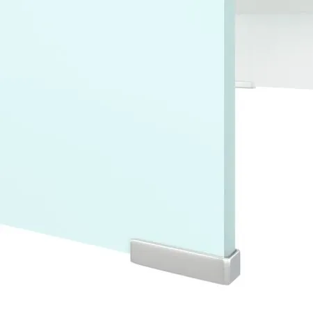  Stativ TV/Suport monitor, sticlă, verde, 70 x 30 x 13 cm