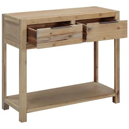  Masă consolă, 82x33x73 cm, lemn masiv de acacia